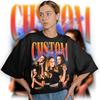 Premium Design Custom Girlfriend Photo Shirt, Custom Bootleg Rap Tee, Custom Photo Rap Shirt, Insert Your Design, Personalized Shirt