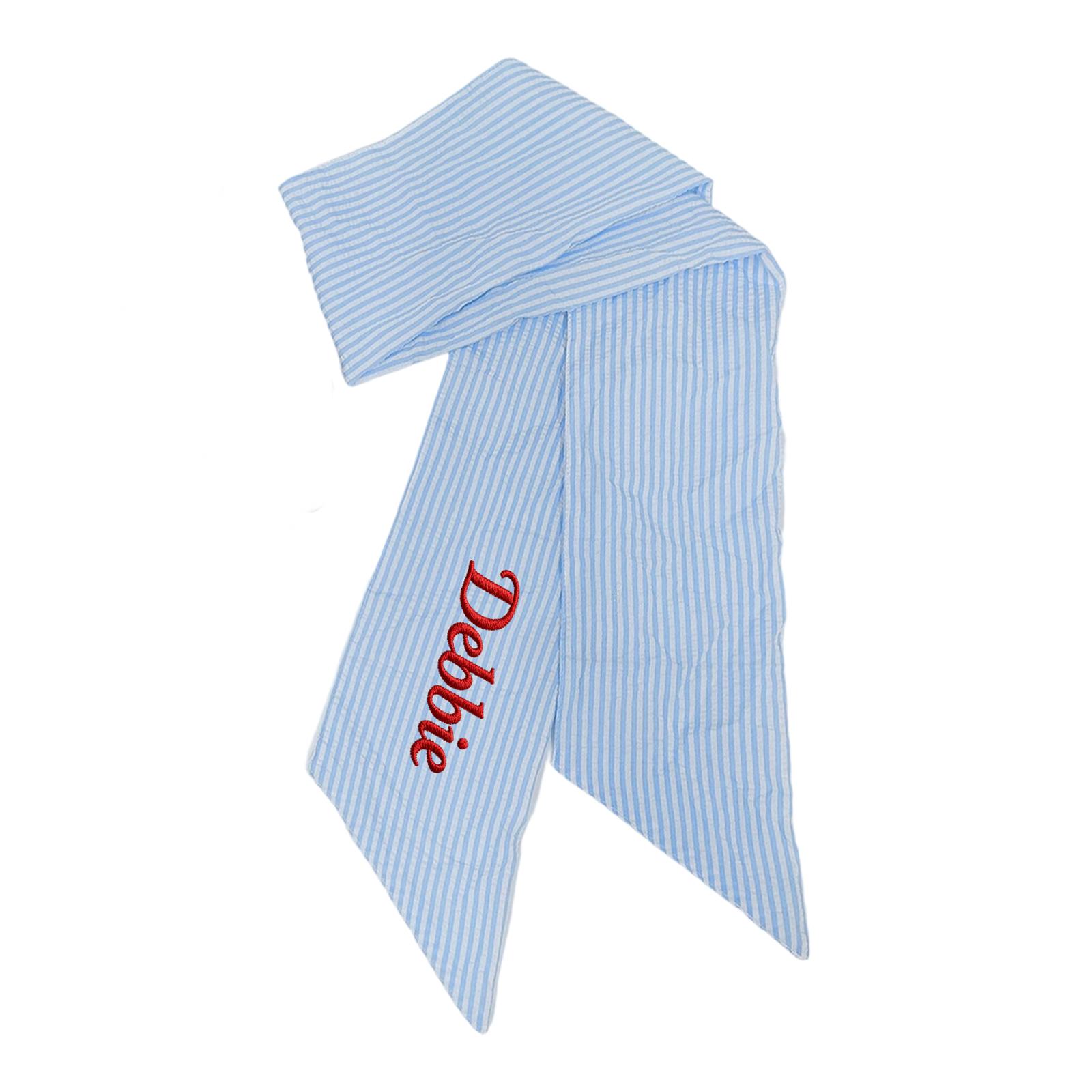 

Personalized Seersucker Bows Are Suitable For Baby Belt Decorations, Basket Decorations, And Wreath Decorations. One Size