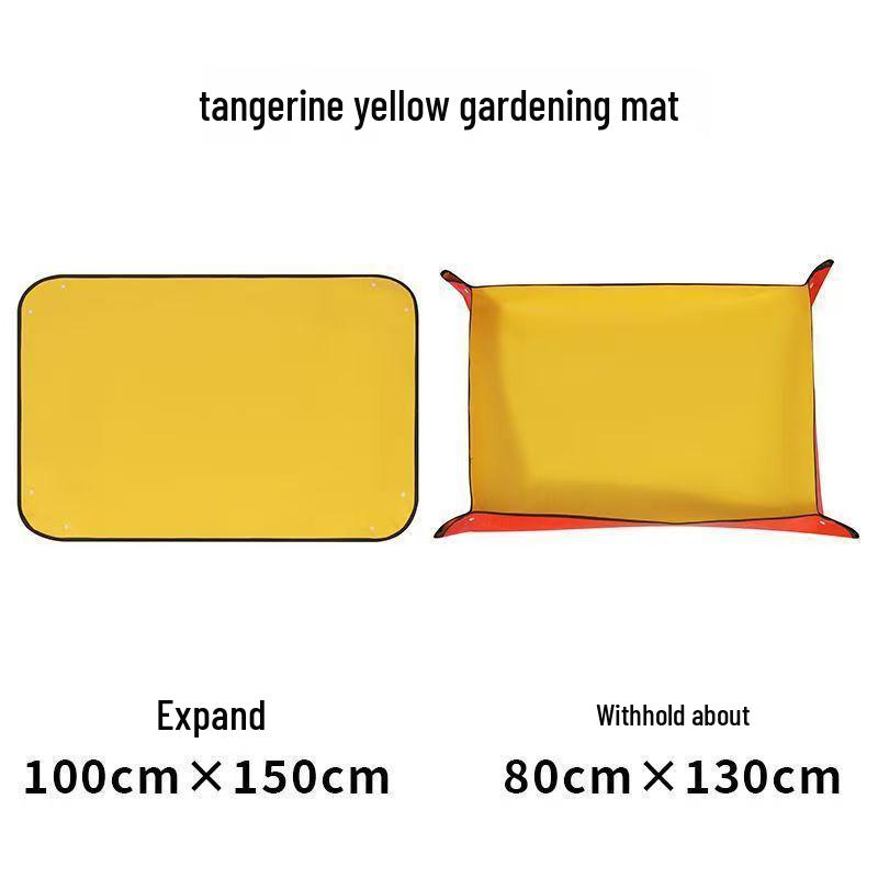 Saksı Değiştirme ve Saksı Taşıma için Su Geçirmez Ekstra Kalın Bahçıvanlık ve Balıkçılık Zemin Matı