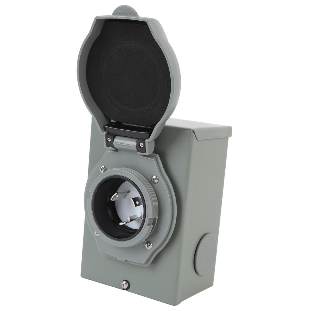 Generator Einspeisekasten 30A 125V 3750W 60 Hz NEMA L5 30P Starke Leistung für Wohnmobil Anhänger Wohnmobil