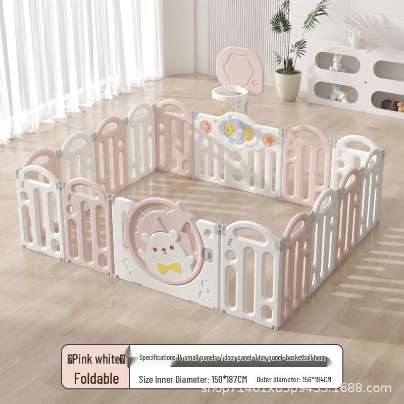 Indoor Safety Playpen & Crawling Mat for Babies: Anti-Fall Playground & Learning Fence