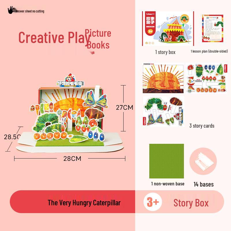 Kindergarten 3D Picture Book Theater: DIY No-Cut Materials