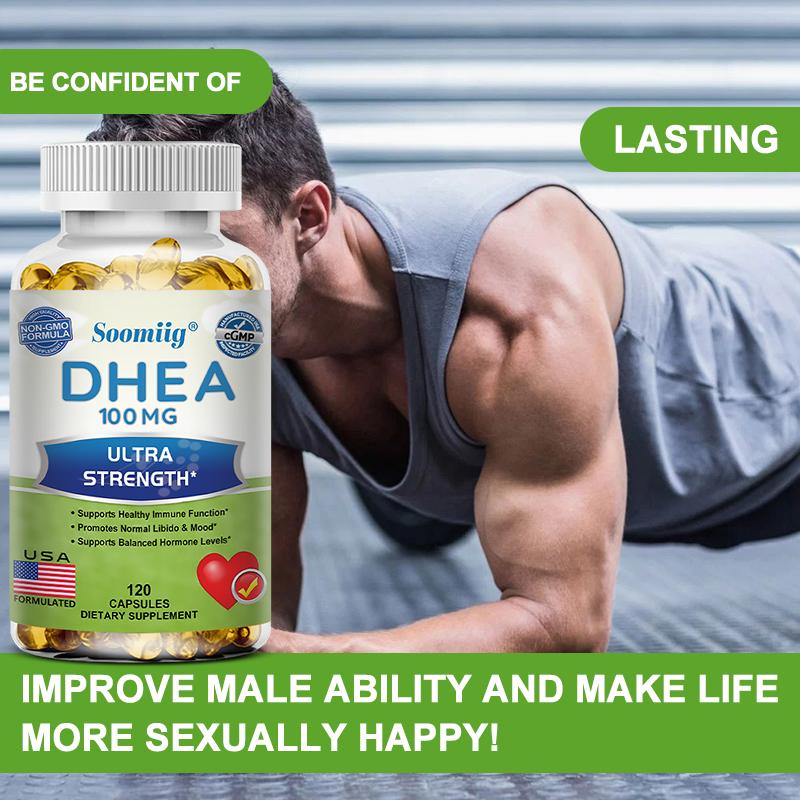 Hormone supplement to support hormonal balance in men and women and boost immunity 120 capsule.