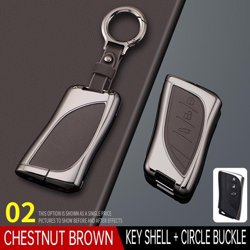 2024 Lexus ES200/ES300h Key Case for Lingzhi NX260/RX350h/UX - Men's Buckle Shell