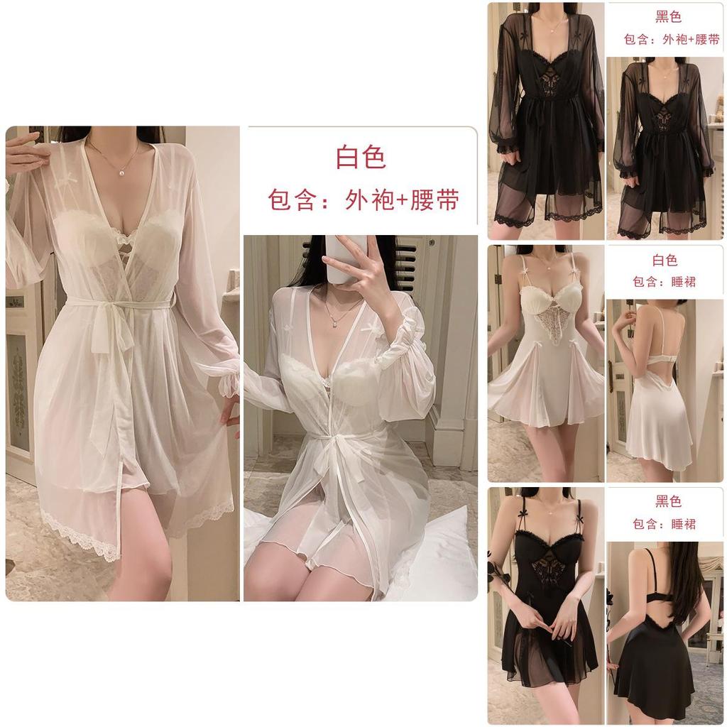 Sleepwear Set With Satin Fabric And V Neck For Comfortable Lounge And Nightwear