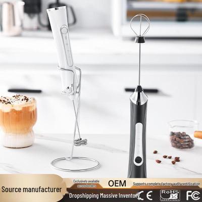 Elektrischer Milchaufschäumer & Mini-Mixer für Proteinshakes und Kaffeeschaum