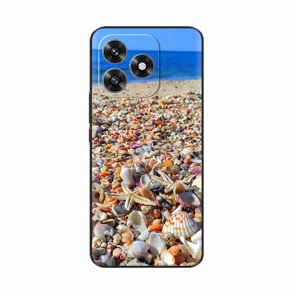 For Honor X5c Plus Case Luxury Painted Back Cover Soft Silicone Case For Honor X5c Plus X5 C Plus Proective Phone Cases Fundas