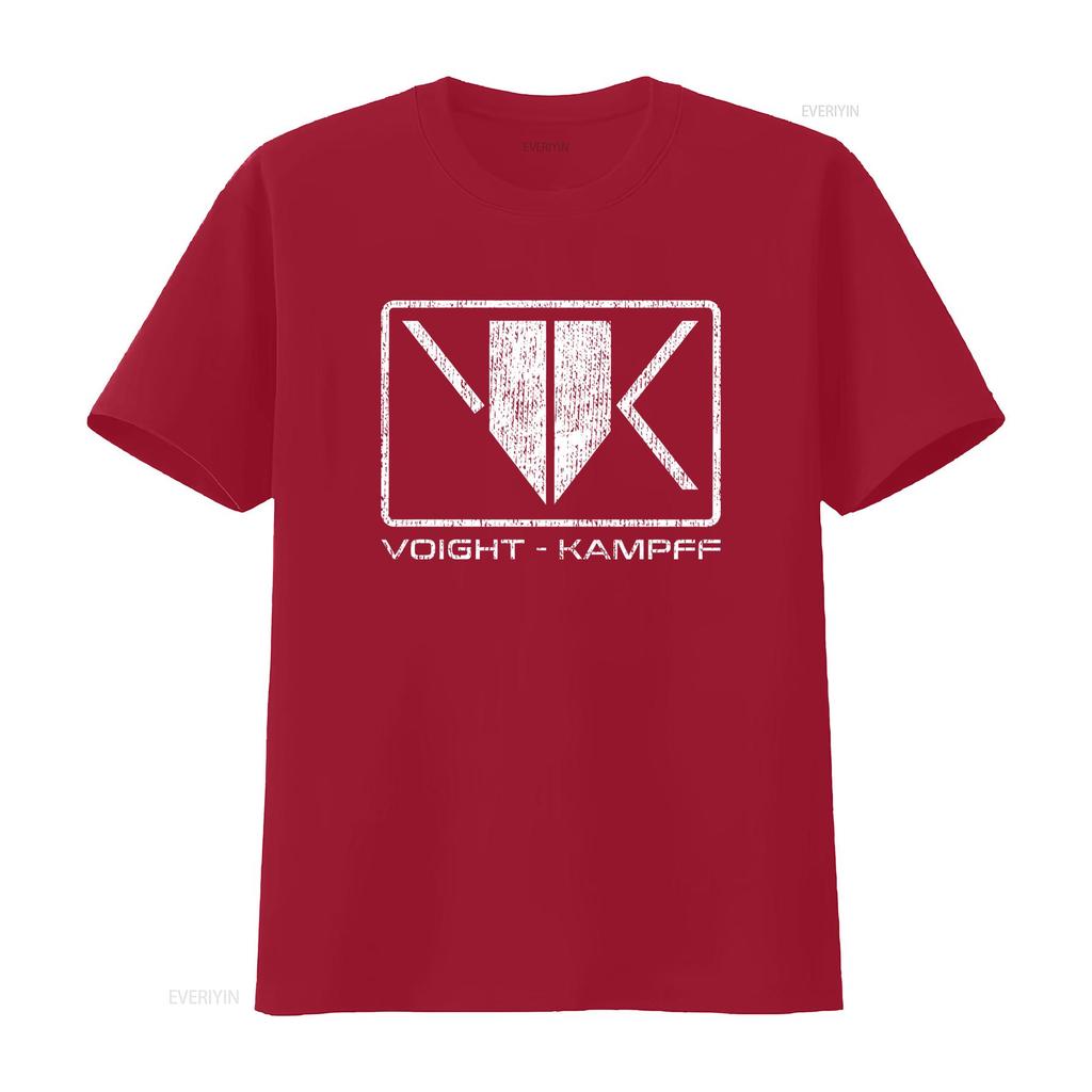 VOIGHT KAMPFF Cotton T Shirt Stylish Design vintage Washed Breathable Comfortable Casual Slightly Unisex graphic