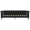 Daybed Black 90x200 Cm Velvet