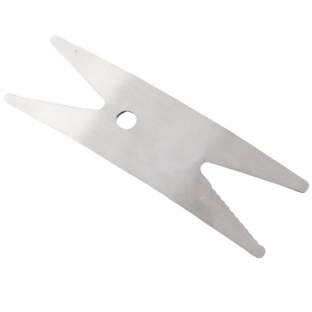 Practical Stainless Steel Guitar Spanner Wrench for Knobs Removal Switch Tuner Tightening