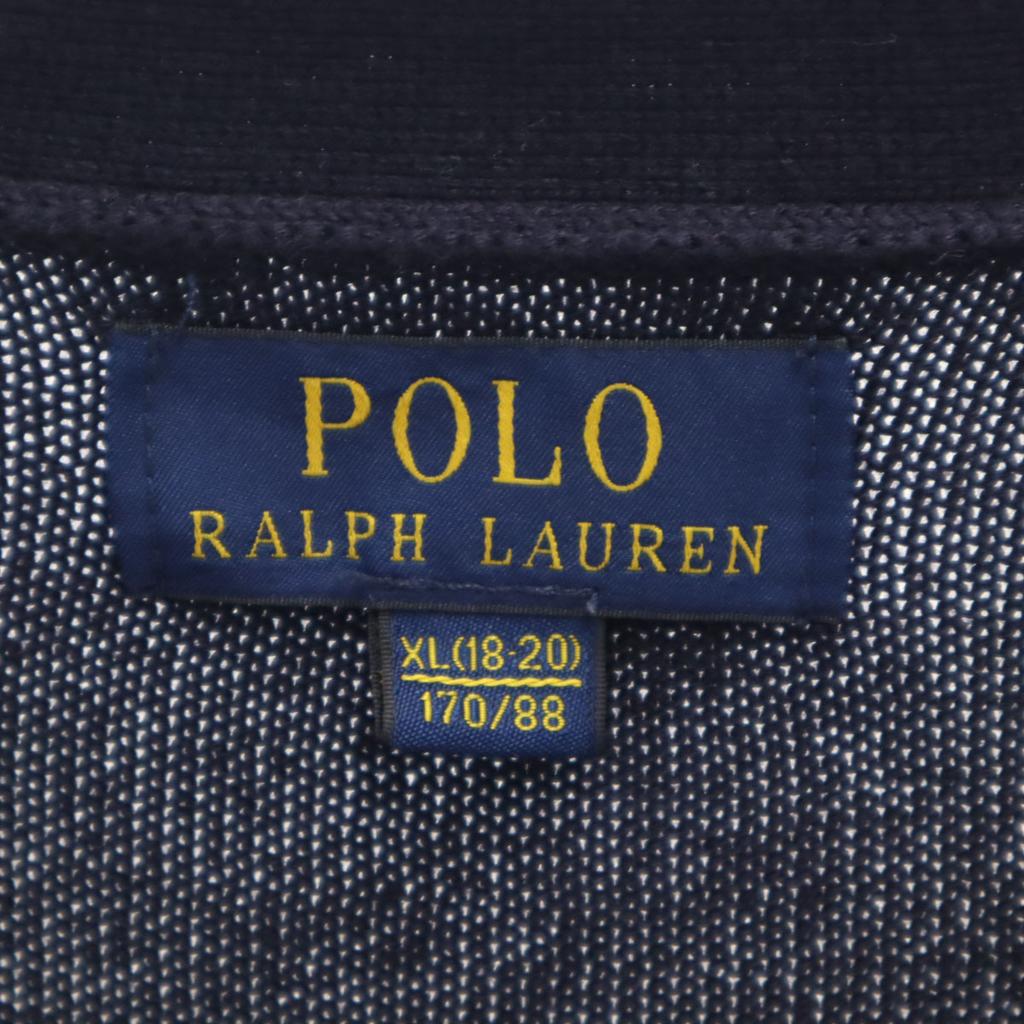 Polo Ralph Lauren Long Sleeve V Neck Cardigan XL Navy Men's Used