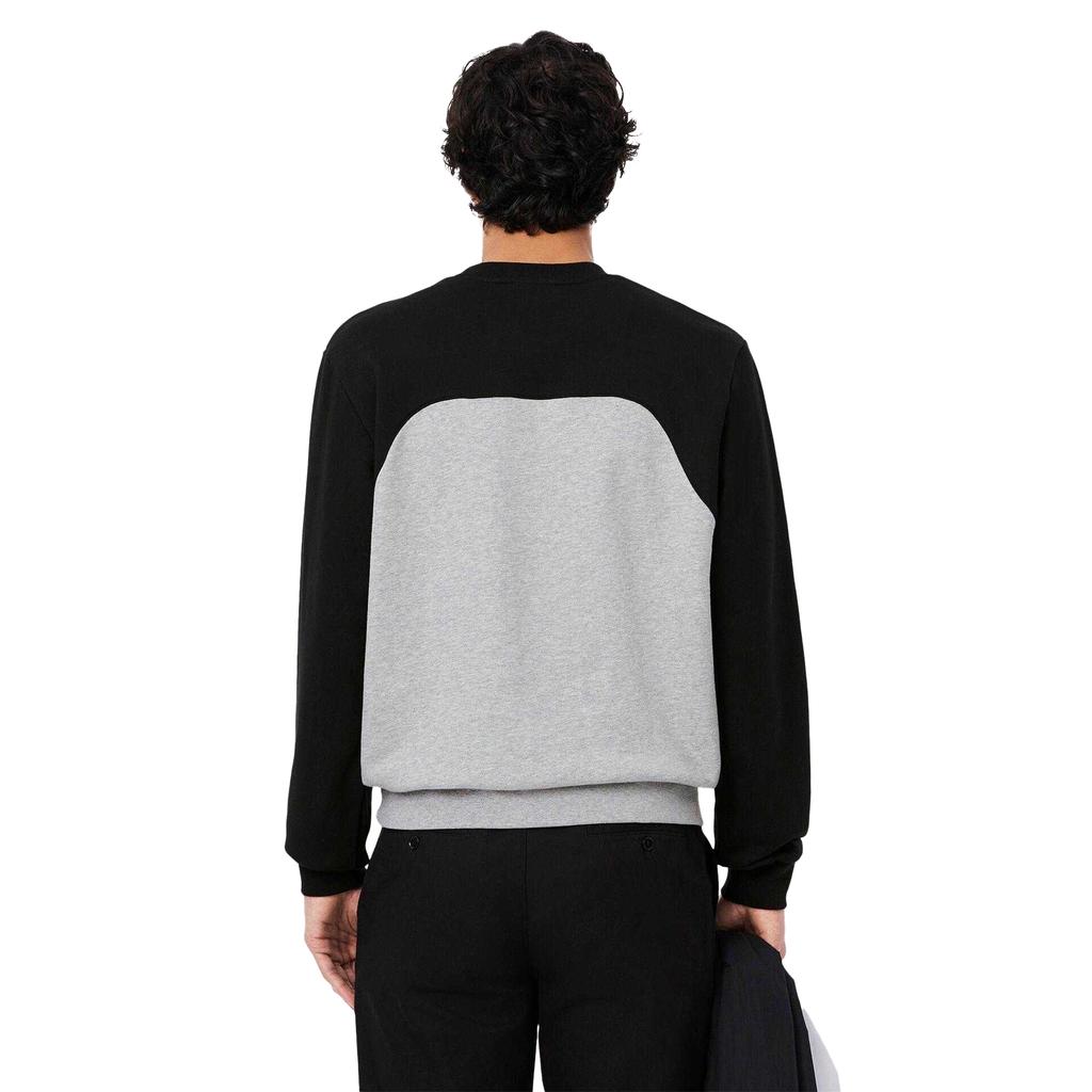 Lacoste Mens Colour Block Fleece Sweatshirt