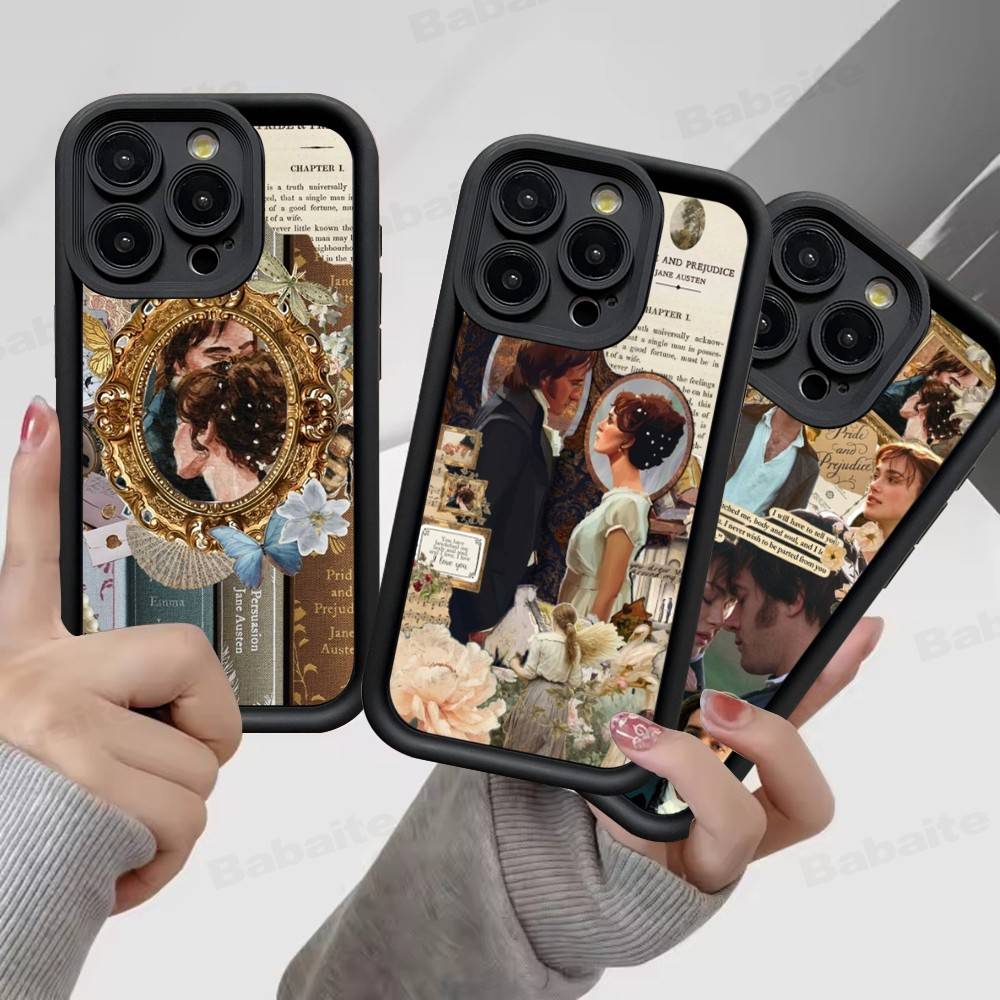 Pride And Prejudice Jane Austen Phone Case For IPhone 17 16 E 15 14 13 12 11 Pro Max Plus Back Cover