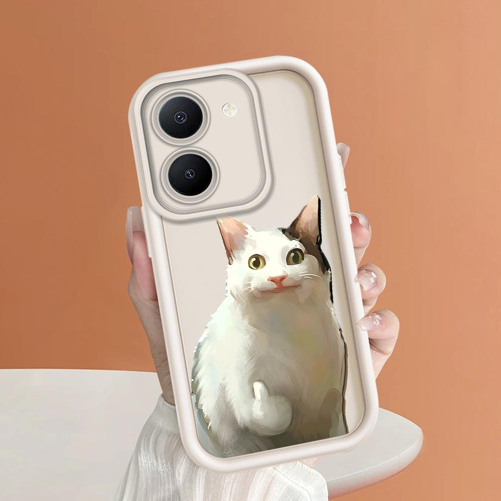 Coque de protection antichoc en silicone souple avec motif de dessin animé pour iPhone Infinix Tecno Vivo