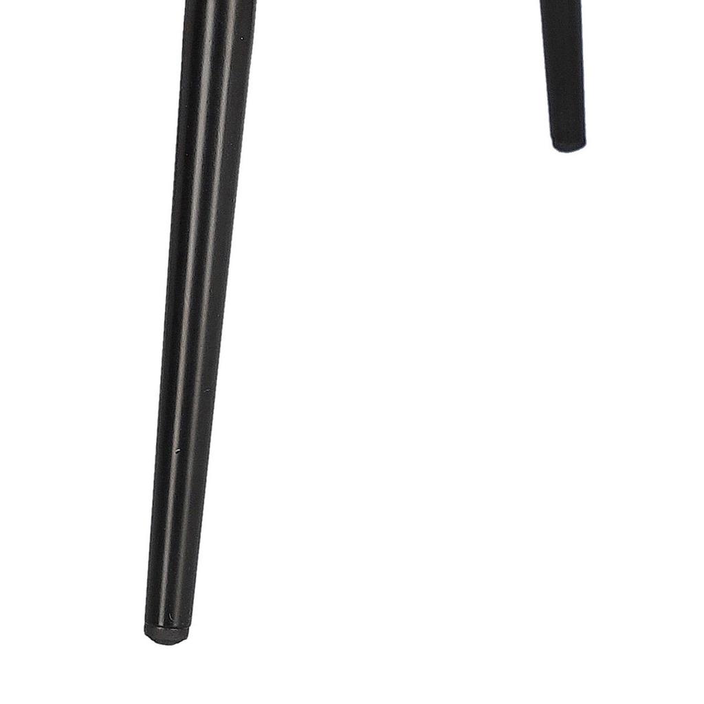 Emilia Velvet UPHOLSTERED CHAIR, dark gray, METAL LEGS