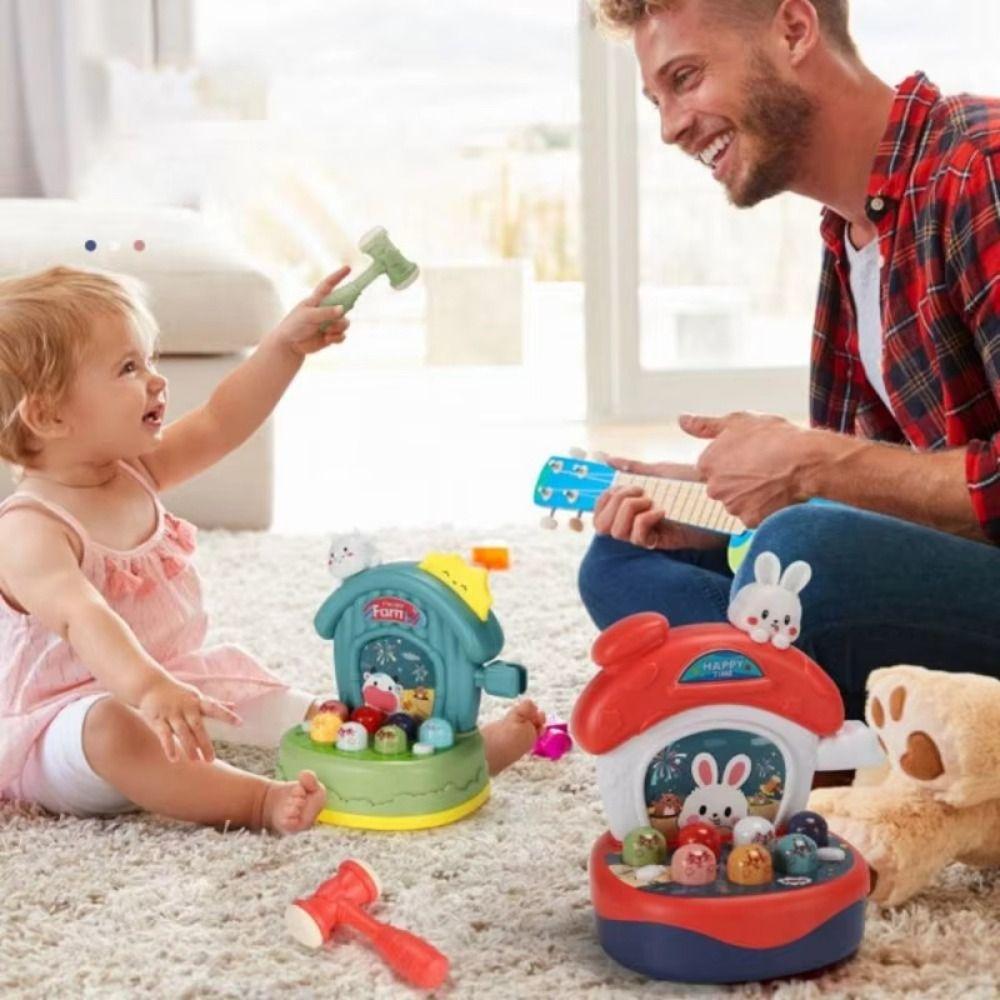 Wackelpudding Maulwurf Hämmer Spiel Kunststoff Interaktiver Spaß Boden Mäuse Spielzeug Kinder Geschenke