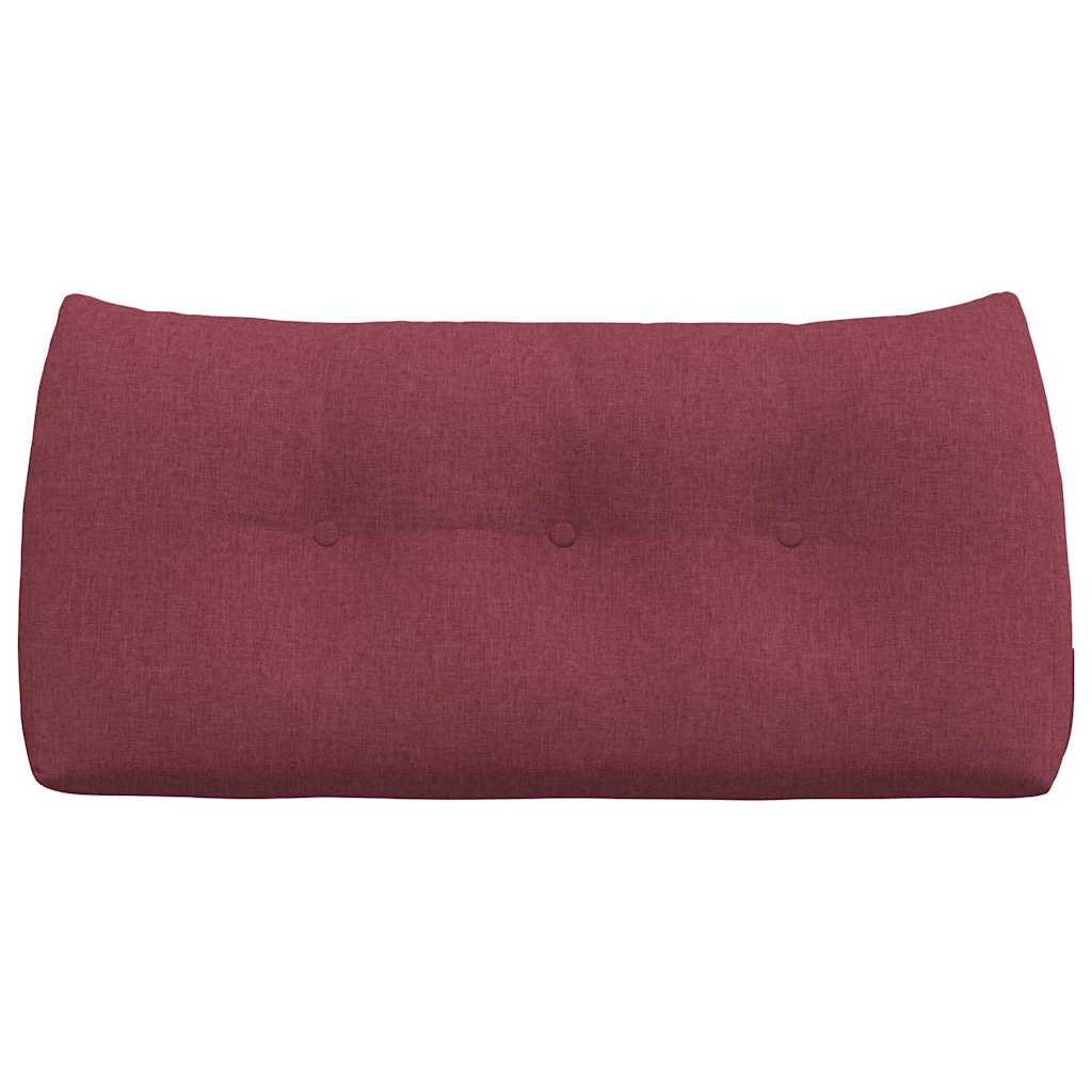 Back Cushion Burgundy 100 X 24 X 50 Cm Fabric