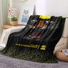 1PC Al-Ittihad Club Patterned Flannel Blanket Suitable For All Seasons for Home Decor Warmth and Comfort Gifts Holiday Present