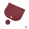 5pcs Bag Flip Cover PU Leather Magnetic Buckle Purse Handmade Bottom for DIY Handbag Shoulder Bags Making Accessories 10x12cm