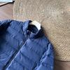 Men's Lightweight Winter Down Jacket - Essential Stand Collar for Outdoor & Commuting Warmth