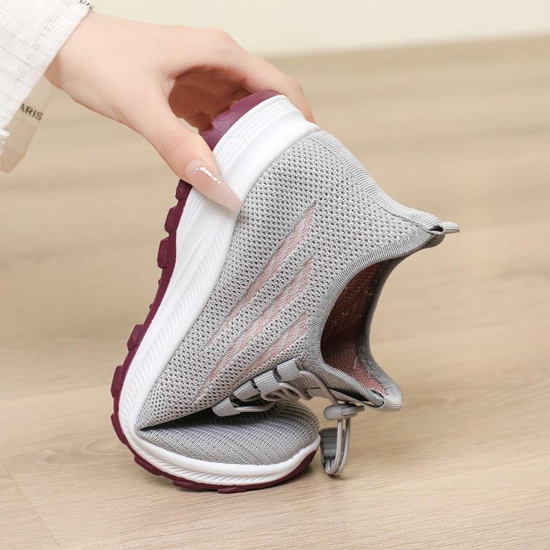 New Lace-up Women's Sports Single Shoes and Negative Durable Casual Shoes for Women