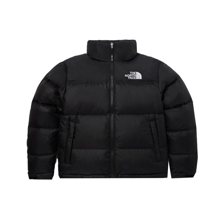 The North Face Giacca Nuptse Eco Retro 1996 Pieghevole Taglia Asiatica Nero Unisex Versione Coreana NJ1DP75A