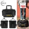 70kg Heavy-Duty EVA Hard Shell Fishing Tackle Box, Large Capacity Fish Storage, Outdoor Durable Lure Box with Dual Side Rod