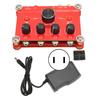 4 Channel Red Headphone Amplifier Independent Volume Control Easy Operation Audio Power Amplifier Module
