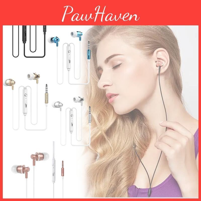 Earphones Computer Ear Microphone Wired Laptop Phone 2in1 Gaming Universal