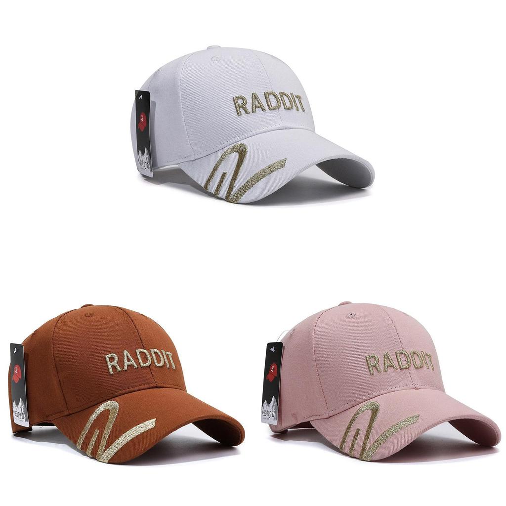 Letter Raddit Embroidery Baseball Cap Outdoor Sun Protection Hat Breathable
