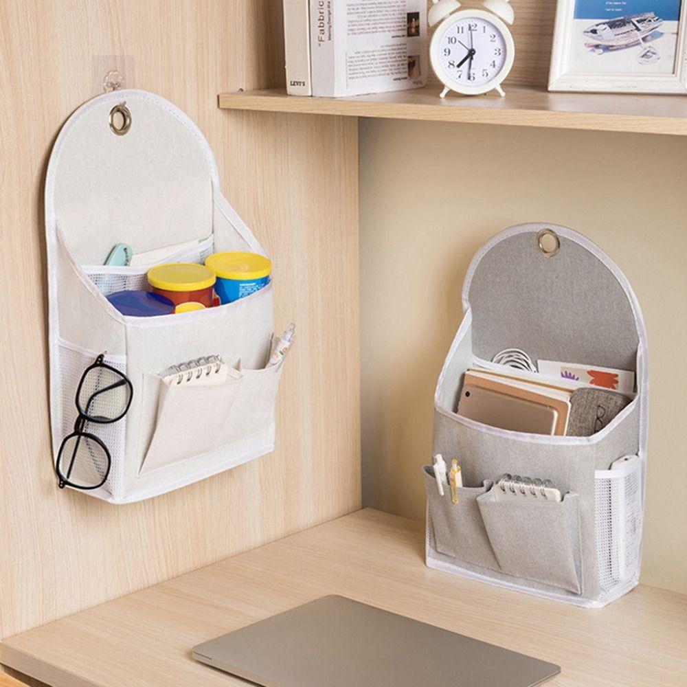 With Hook Door Bags Wall Mounted Hanging Storage Bag  for Book Magazine Phone Holder