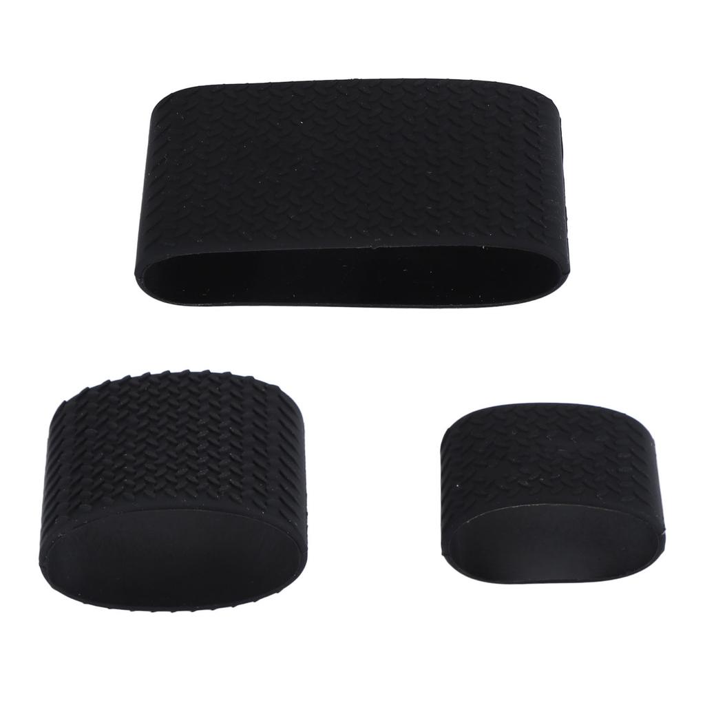 3PCS Clipper Grip Multifunctional Silicone Anti Slip Clipper Ring Sleeve Hairdressing Tool for Styling and Trimming