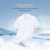 ROMON Men's Ice Silk Polo T-shirt