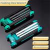 Multi-functional Allen Wrench Set Folding Torx Key Set New Allen Key Set  Outdoor Repair