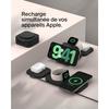 Chargeur sans fil - BELKIN - BOOST CHARGE PRO 3in1 - 15W - Pliable - Qi2