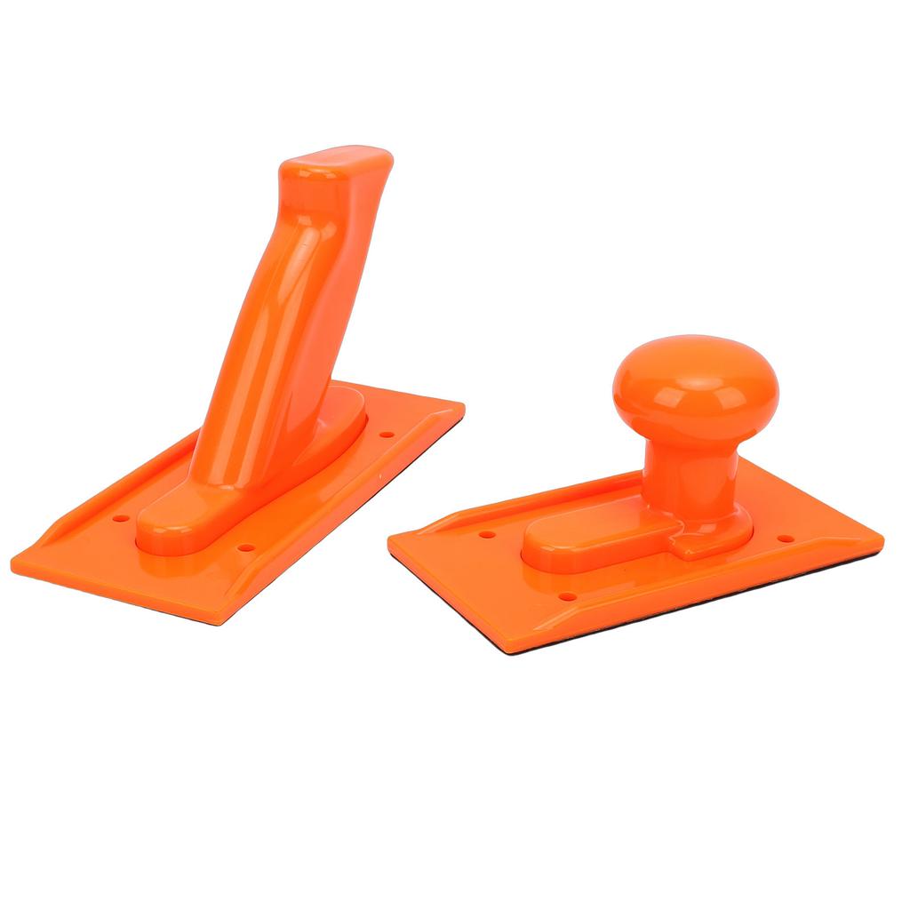 2Pcs Woodworking Push Block Plastic Carpenter Safety Tool for Table Saw Router Jointer Shaper Bandsaw Router Orange