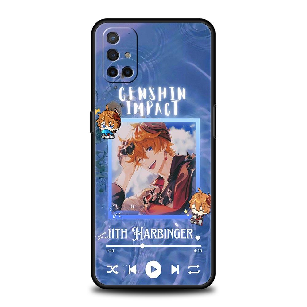 

Genshin Impact xiao Music для OnePlus 10 Pro 9 8T 8 Nord N10 7 7T 9R Чехол для телефона 1+ Nord 2T CE 2 N100 N200 Z 5G Мягкий чехол Nord 2 5G