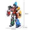 6 IN 1 Enhanced Edition Magma Tobot Transformation Robot to Car Toys Korea Cartoon Brothers Anime Deformation Car Toy