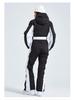 2025 Women's Slimming Waterproof One-Piece Ski Suit for Winter Outdoor Activities