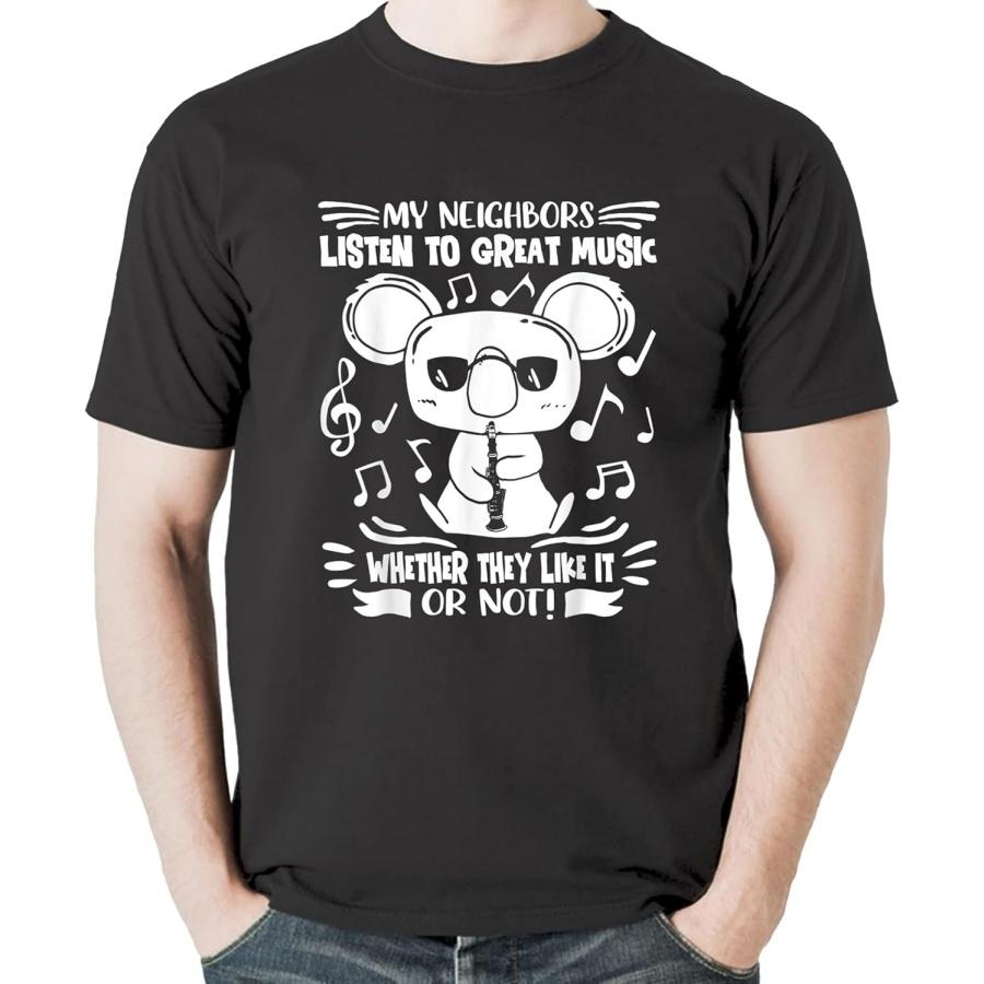 Clarinet Player Clarinet Koala with Clarinet T-Shirt, Sweatshirt, Hoodie for Men, Women, Kids S