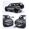 Brago 1:24 Land Rover Defender 2022 SUV Diecast 24 X 11 X 10 Cm, (Green/Gray), 1 Pc