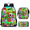 Sprunki Rhythm Box, Game Anime Backpack, Student Schoolbag, Computer Bag