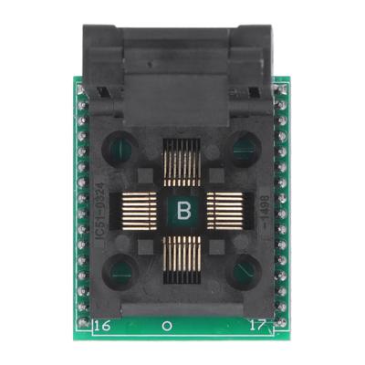 TQFP32 QFP32 To DIP32 Programming Socket PCB 2.54mm Pin Pitch Test Socket for DIY