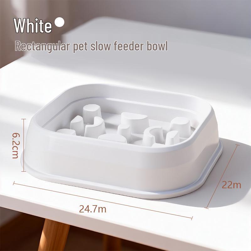 Anti-Choking Pet Slow Feeder Bowl