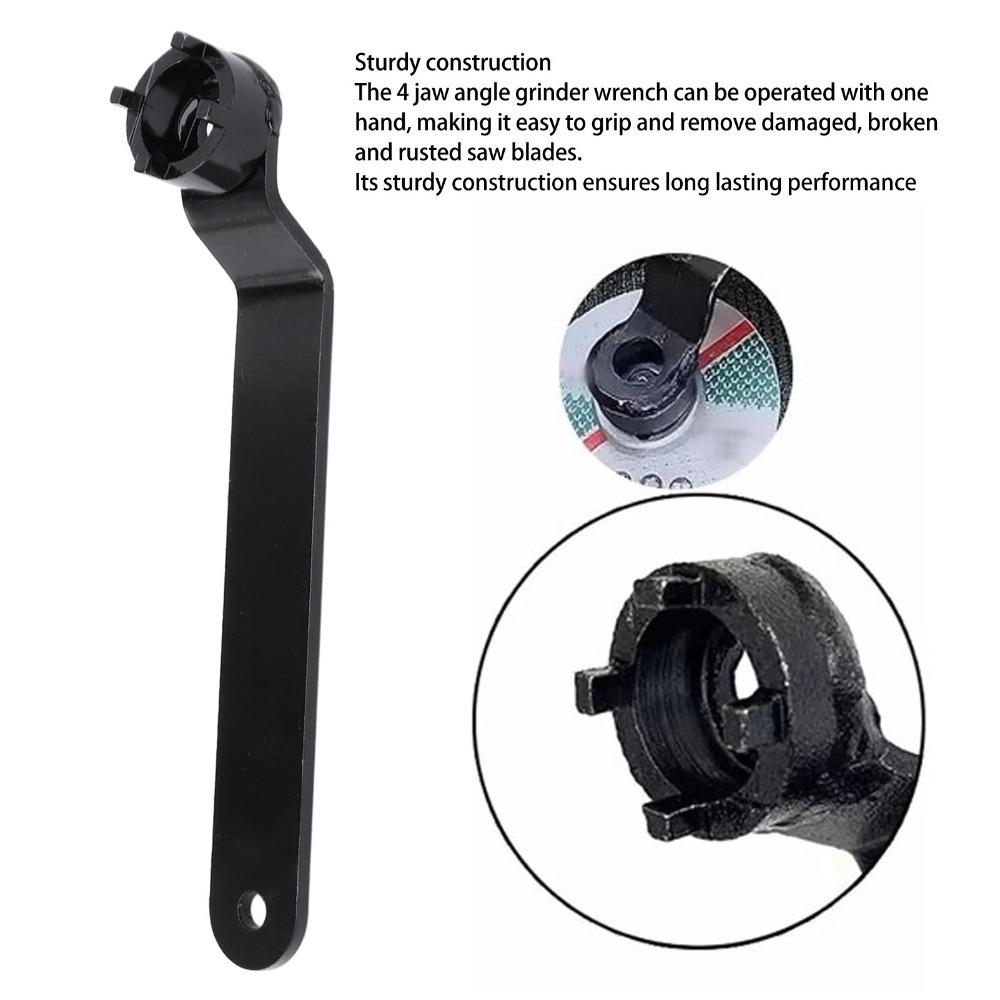 3Pcs Adjustable Angle Grinder Wrench Thickened Angle Grinder Spanner Construction Site