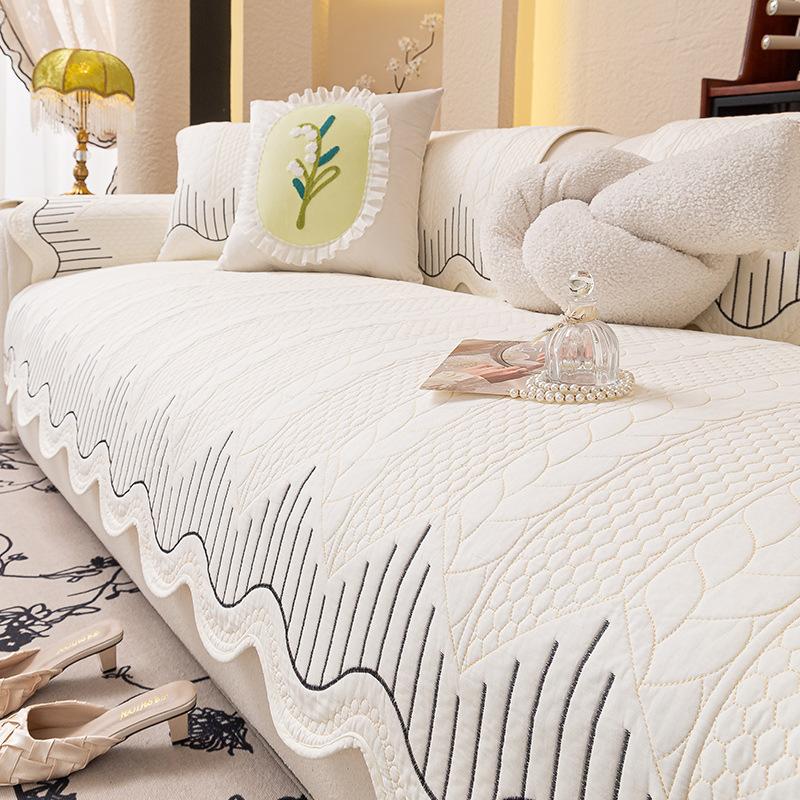 Pure Cotton Special-Shaped Four-Season Universal Washed Cotton Sofa Cushion  New High-End Non-Slip And Anti-Cat Scratch Sofa Cushion