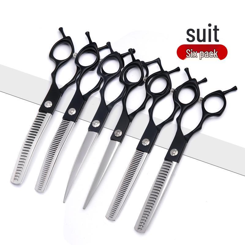 Pet Grooming Scissors Set for Dogs & Cats - CS3-6.5 Hair Trimming & Cutting Tool