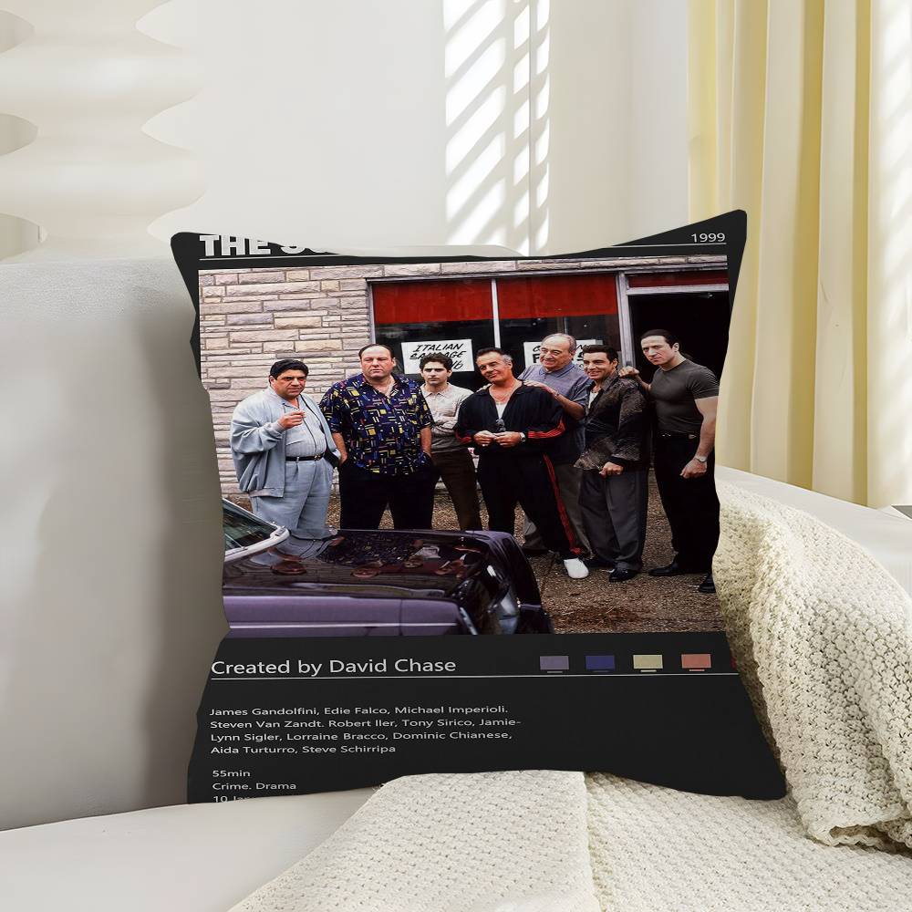 The Sopranos TV Pillow Gift Home Office Decoration Bedroom Sofa Car Cushion Cover case x