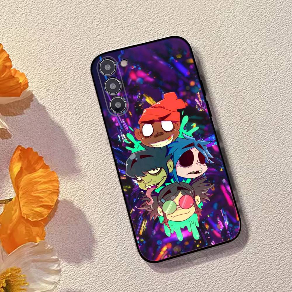 G-gorillaz Comic rock band  Phone Case Silicone Soft For Samsung Galaxy A73,A72,A71,A70,A53,A52,A51