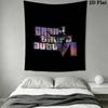 Grand Theft Auto Wall Tapestry Aesthetic Wall Hanging Printed Fabric Blanket Decorative Tapestries for Bedroom Living Room Home Decor